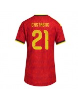Belgia Timothy Castagne #21 Kotipaita Naisten MM-kisat 2026 Lyhythihainen